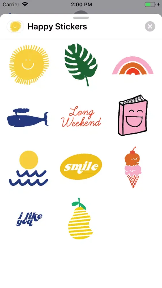 Happy Stickers应用截图
