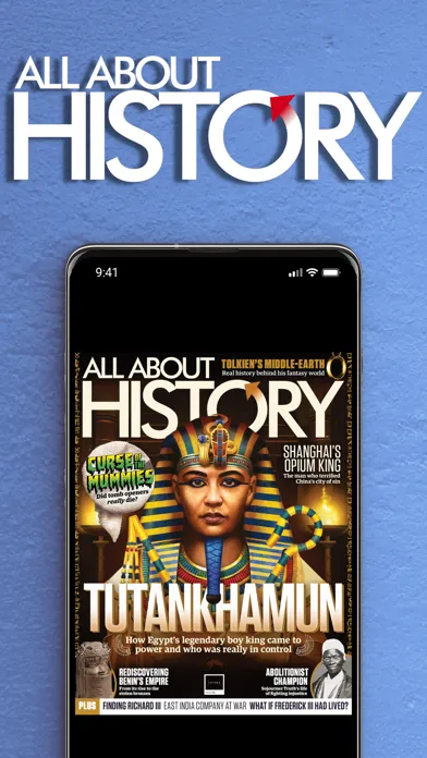 Capturas de pantalla de All About History Magazine