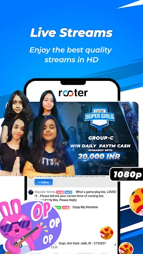 Rooter: Watch Gaming & Esports Screenshots