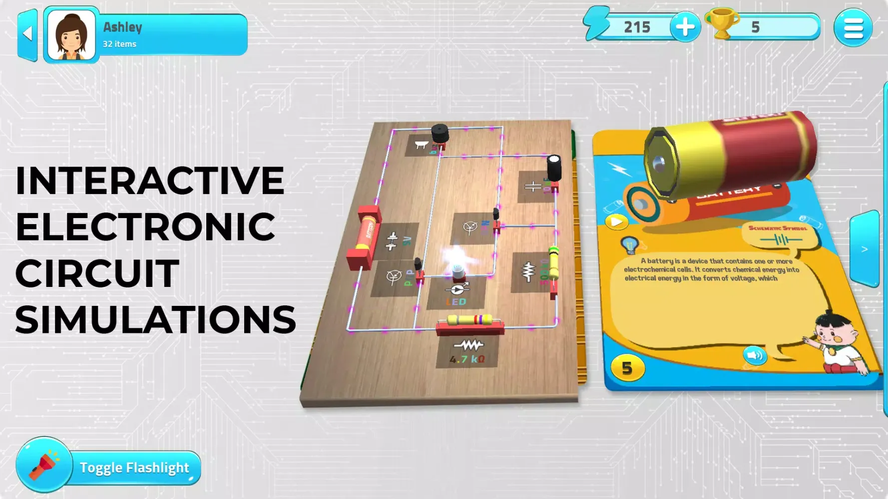 Electric Circuit AR Screenshots
