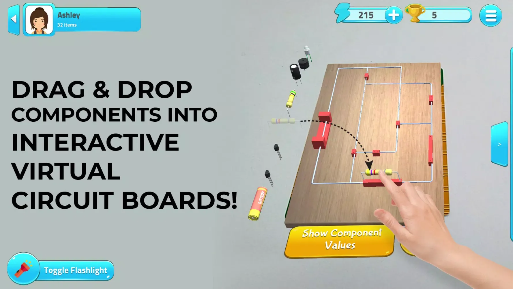 Electric Circuit AR Screenshots