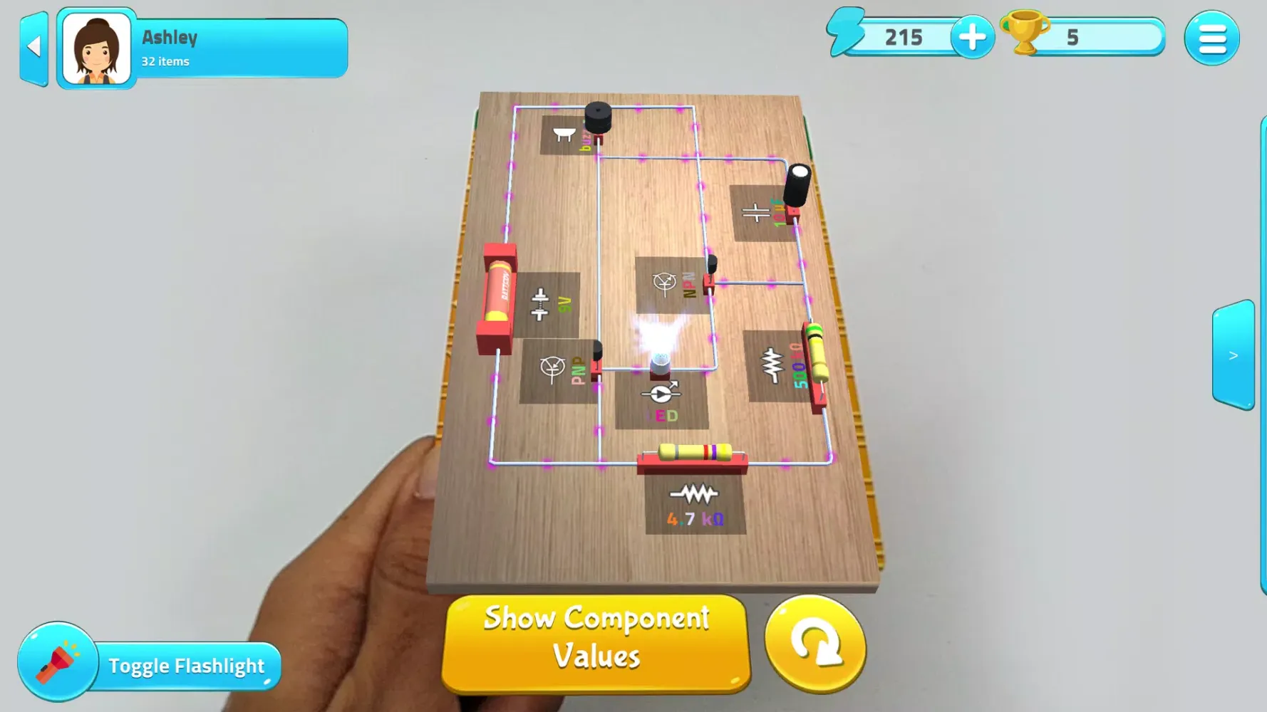 Electric Circuit AR Screenshots