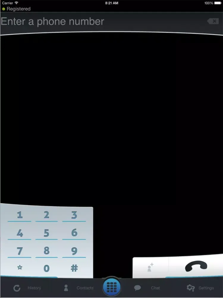Скриншоты 360 Soft Phone iPad 