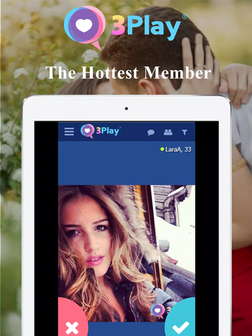 3PLAY Dating iPad  Screenshots