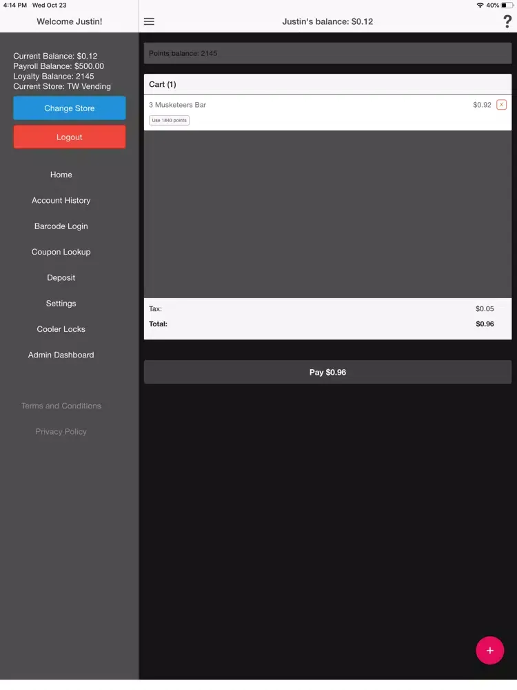 Food Corner by HGM iPad  Screenshots