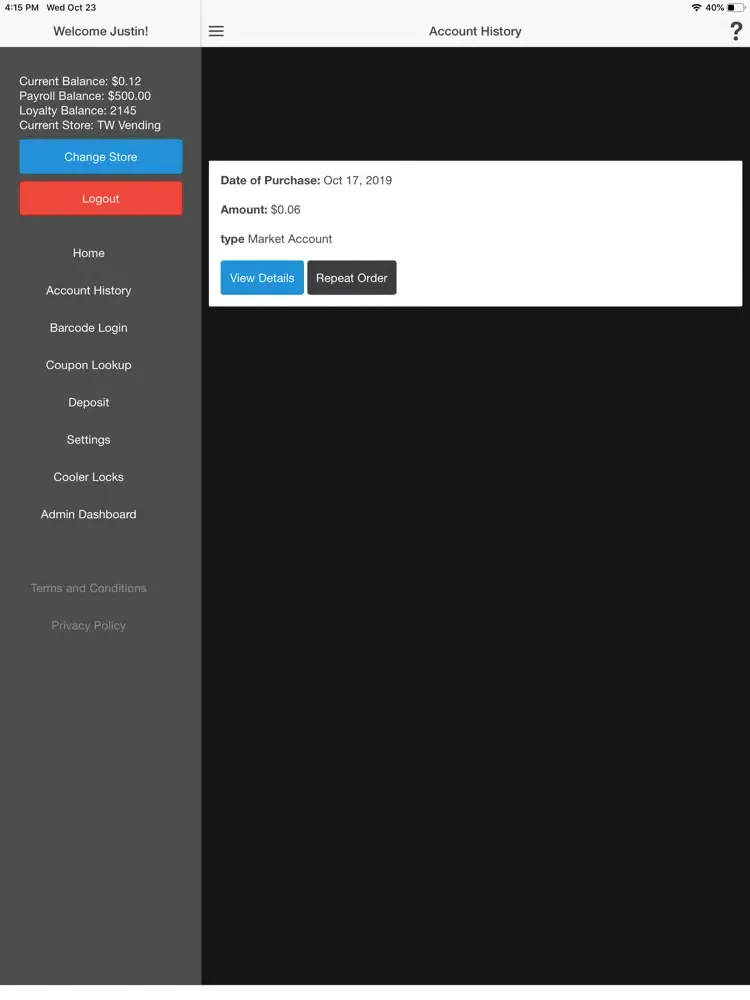 Food Corner by HGM iPad  Screenshots