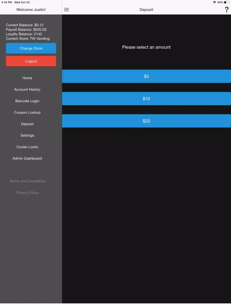 Food Corner by HGM iPad  Screenshots
