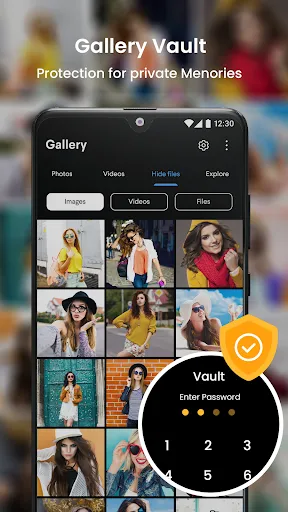 Gallery photo: Gallery lock سکرین شاٹس