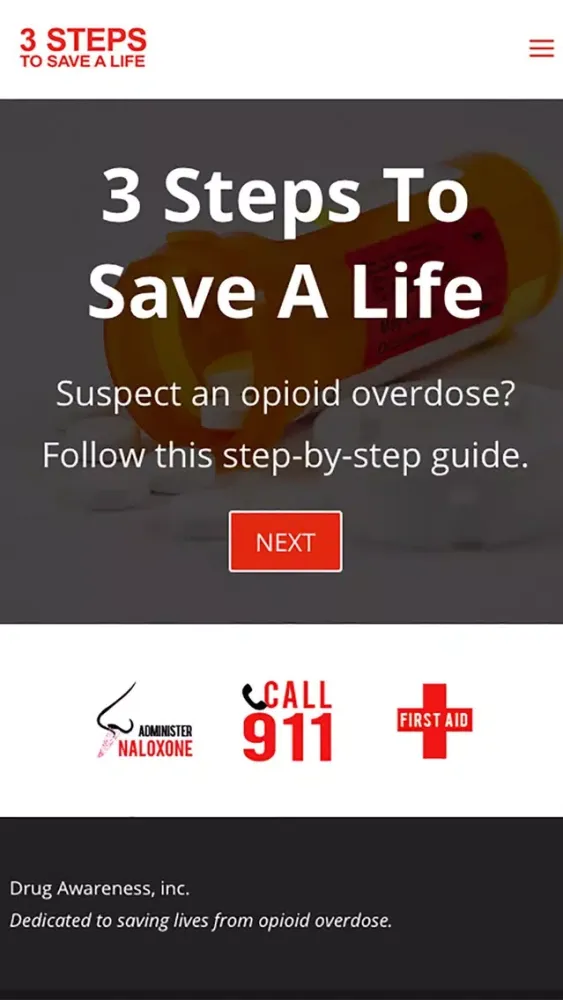 ภาพหน้าจอของ 3 Steps To Save A Life