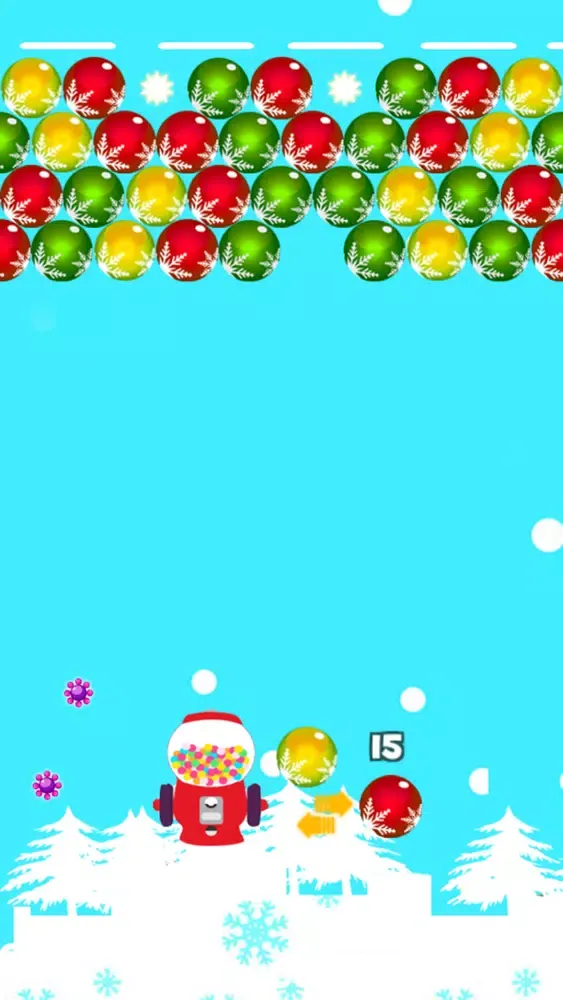 تصاویر Christmas Bubbles Shooter 2020