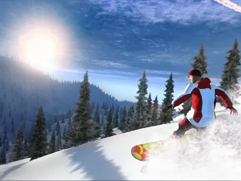 Screenshot di Snowboard Stunt Master iPad 