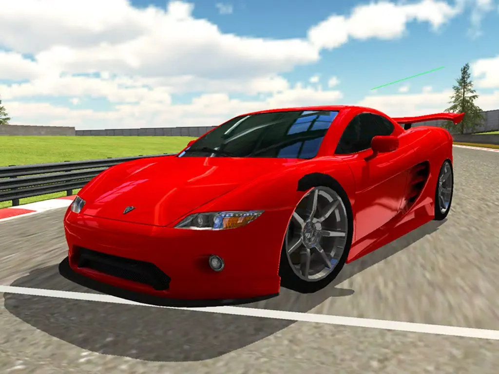 Zrzuty ekranu Ace Track Driver Free iPad 