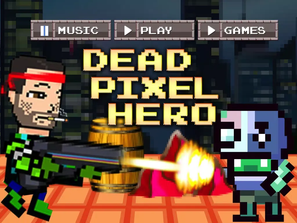 Zrzuty ekranu Dead Pixel Hero - Zombie Nation Free iPad 