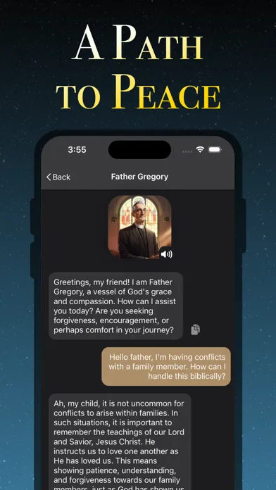 AI Pastor: Chat with Bible AI Screenshots
