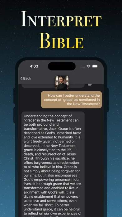 AI Pastor: Chat with Bible AI Screenshots