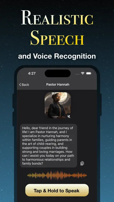 AI Pastor: Chat with Bible AI Screenshots