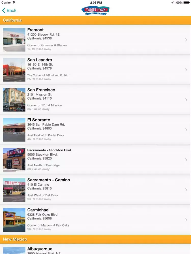 Capturas de tela do Thrift Town iPad 