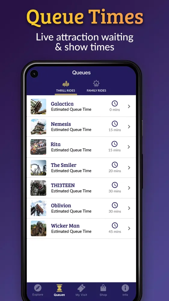 Capturas de pantalla de Alton Towers