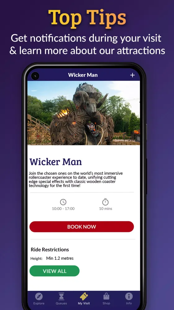 Capturas de pantalla de Alton Towers