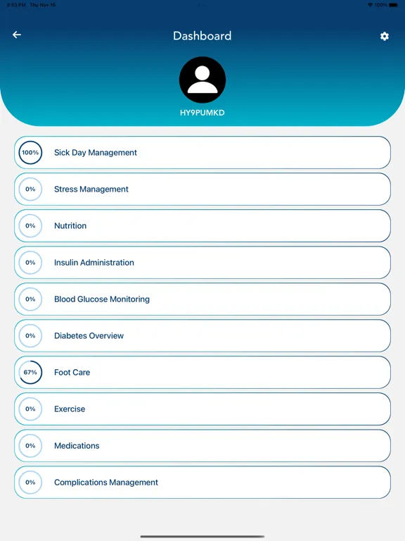Thrive Education iPad  স্ক্রিনশট