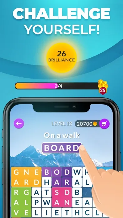 Ảnh chụp màn hình của Wordscapes Shapes