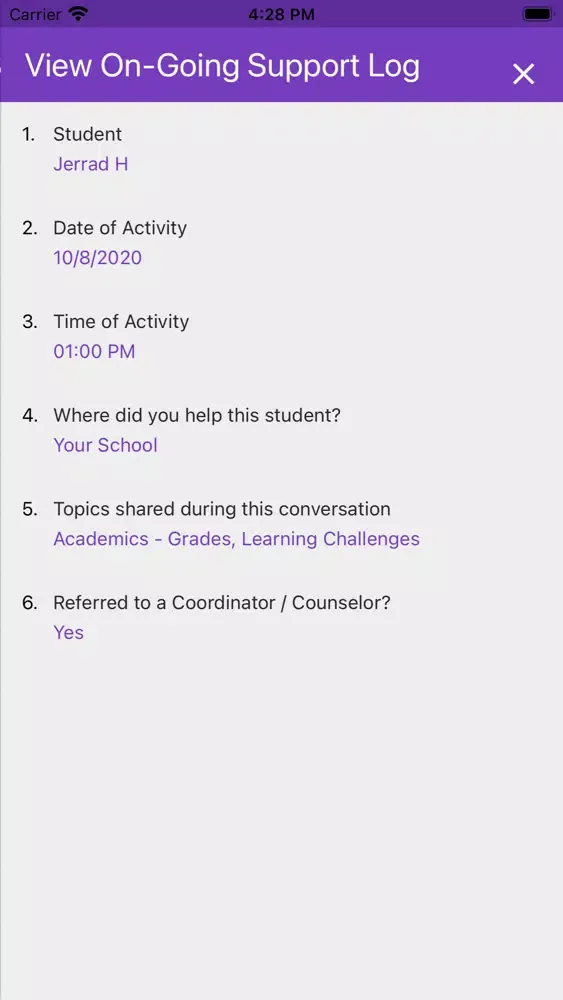 ThriveWay Peer Helper 스크린샷