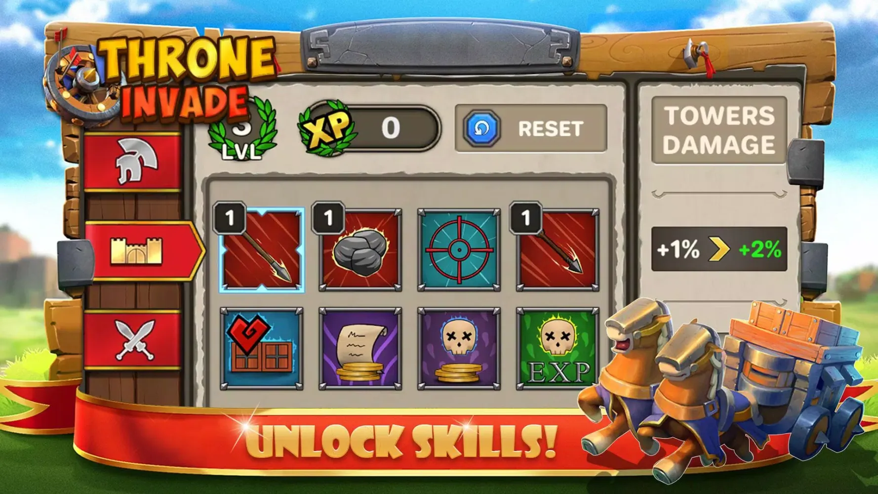 Throne Rush - Rise Kingdom War Screenshots