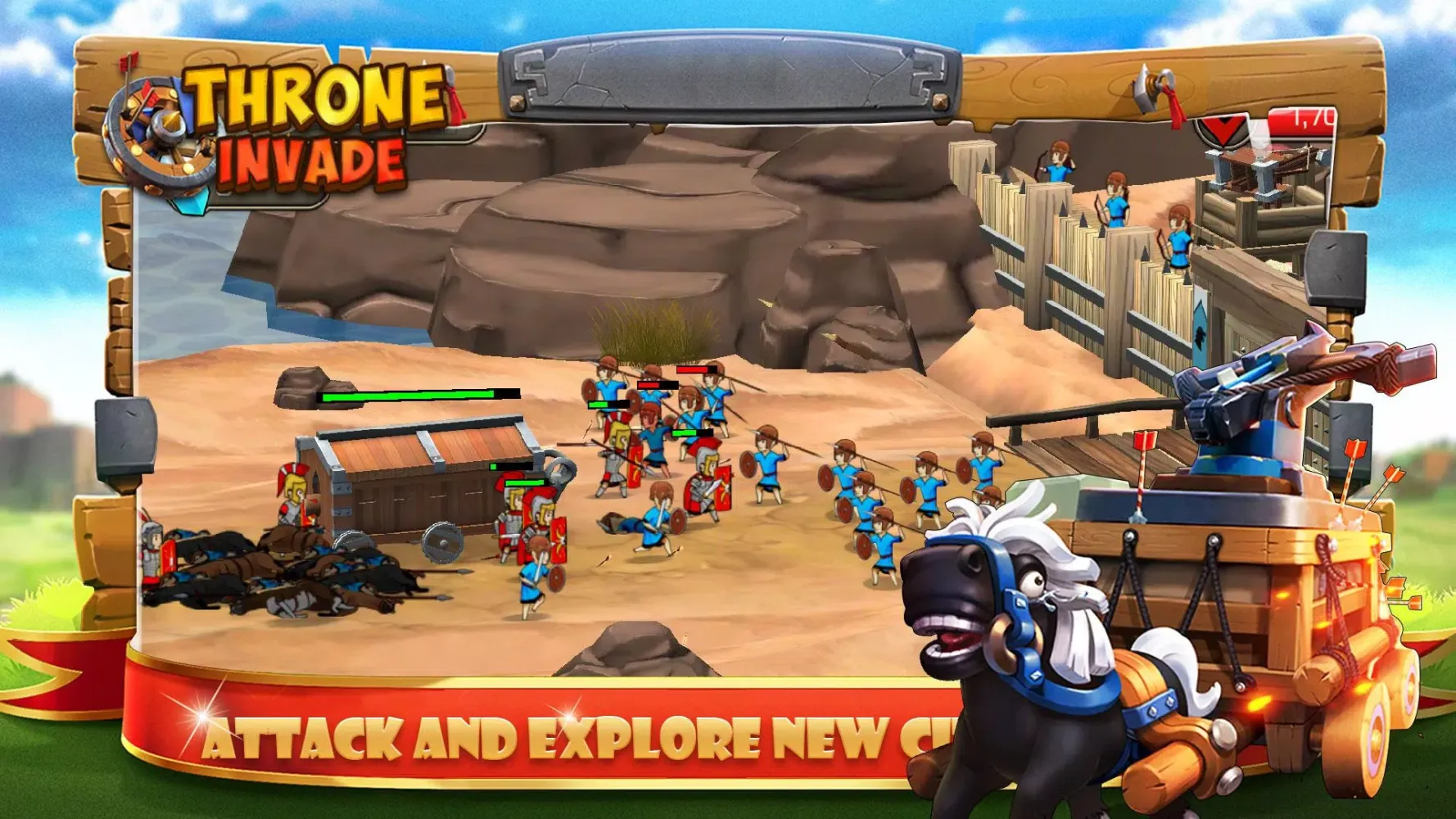 Throne Rush - Rise Kingdom War Screenshots
