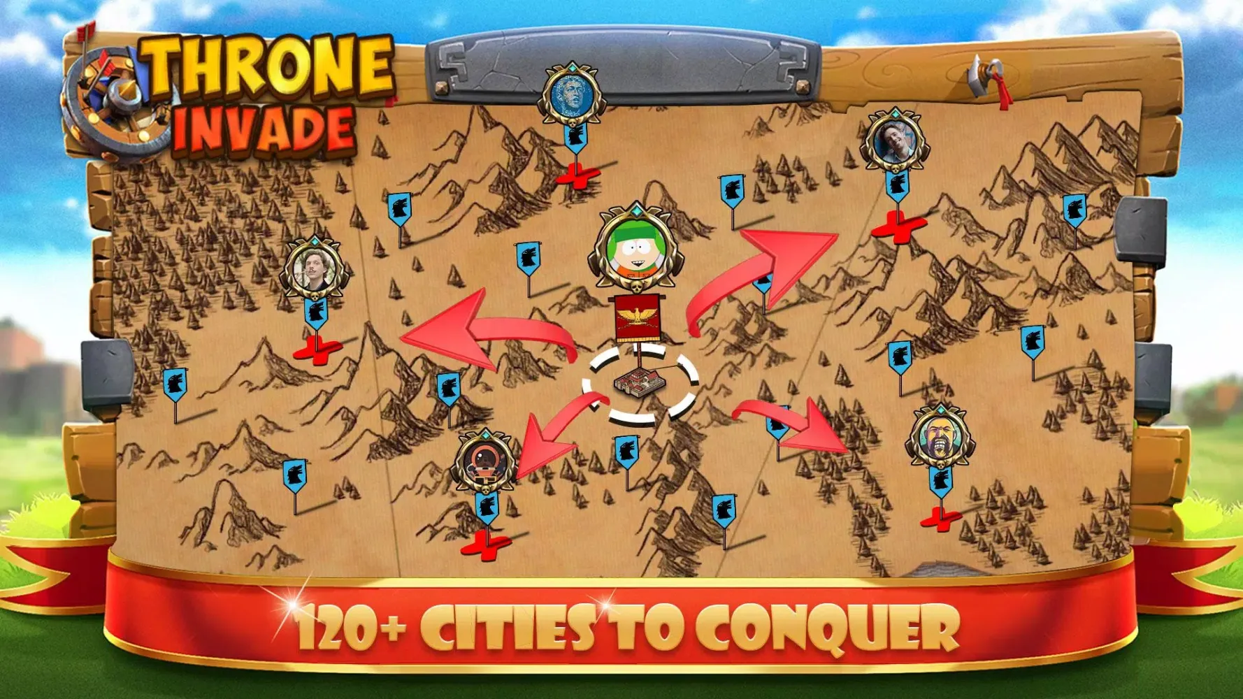 Throne Rush - Rise Kingdom War Screenshots