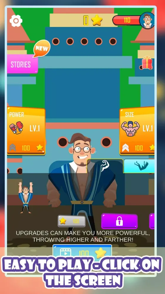 Throw into Space Screenshots