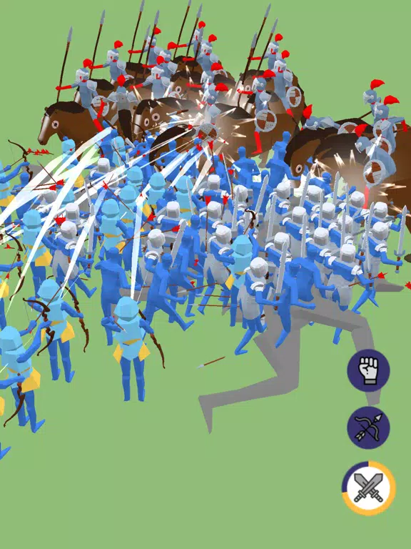 Throw and Defend iPad  スクリーンショット