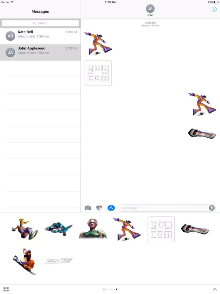 TrickStyle iPad  スクリーンショット