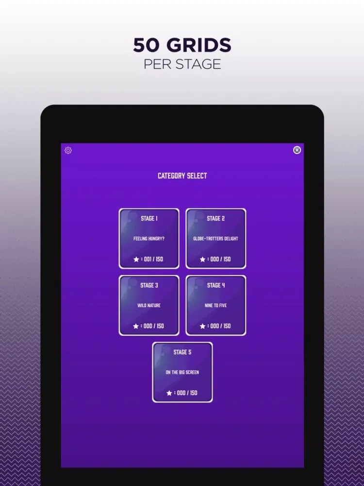 Wordly - Search and find words iPad  سکرین شاٹس