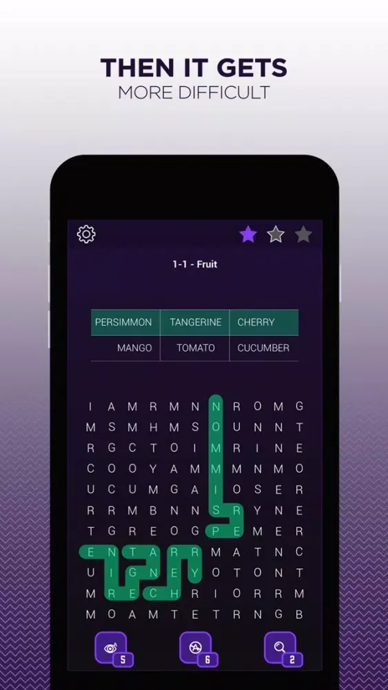 Wordly - Search and find words سکرین شاٹس