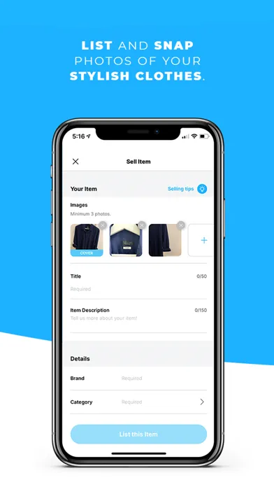 Thryffy: Buy & Sell Clothes‬ स्क्रीनशॉट