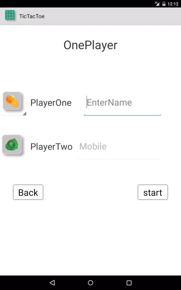 Tic Tac Toe Screenshots
