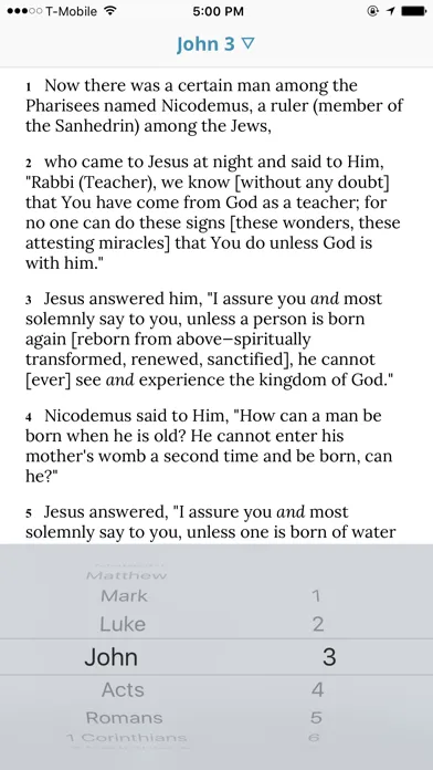 Capturas de pantalla de Amplified Bible (Offline)