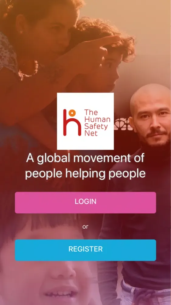 Tangkapan layar The Human Safety Net