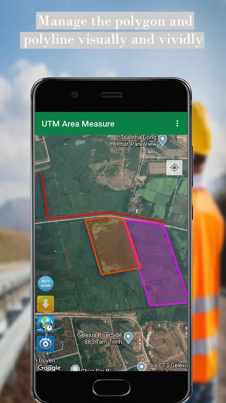 Скриншоты UTM Area Measure