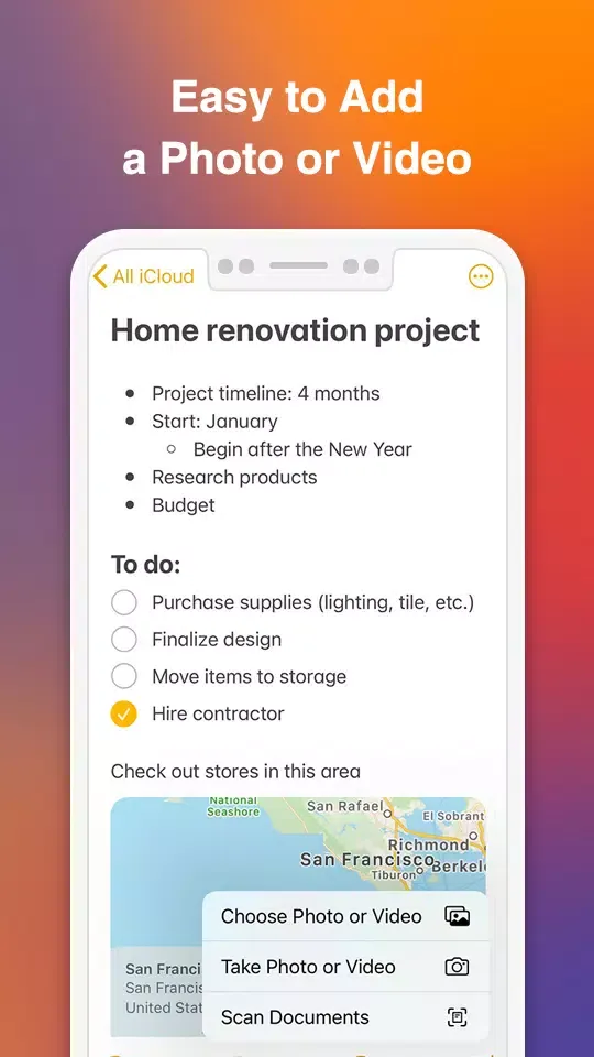 تصاویر iNote iOS 14 - Notes for iPhone 12