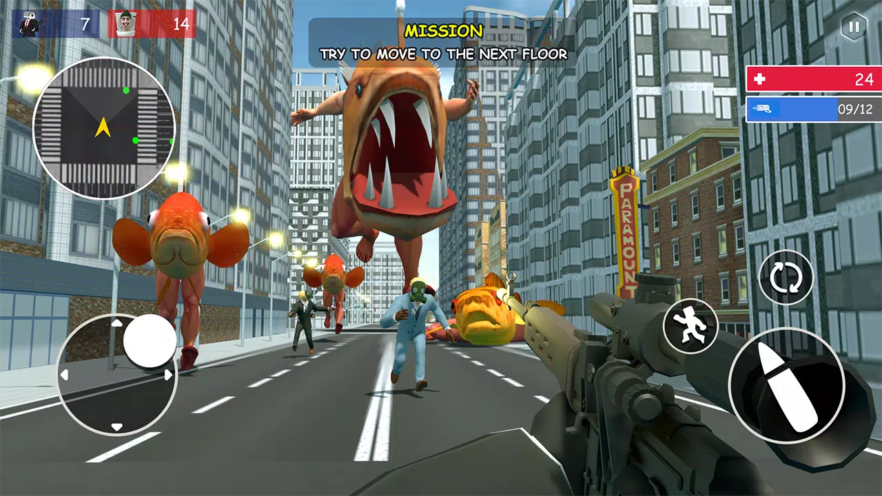 The Fish Shooter: FPS Survival Screenshots