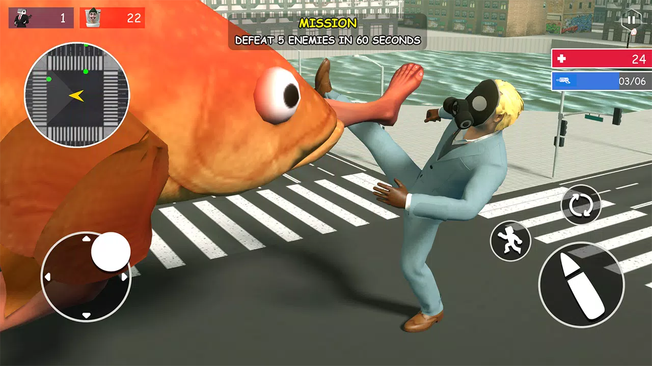 The Fish Shooter: FPS Survival Screenshots