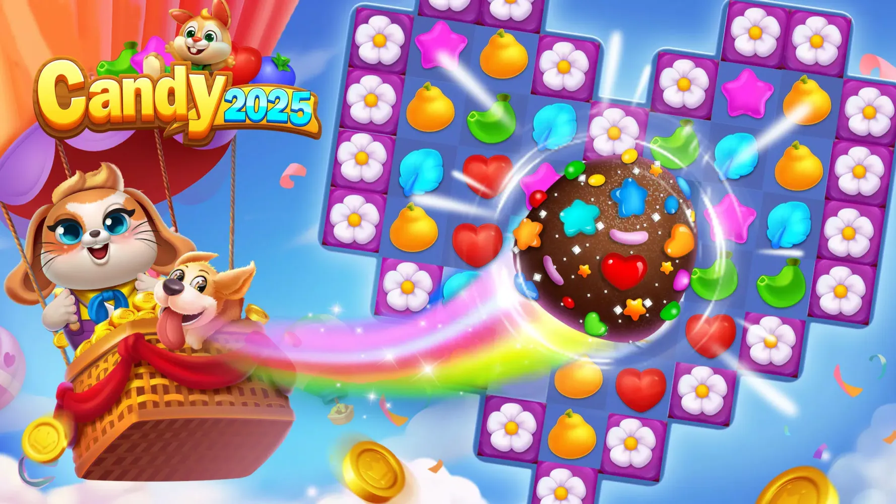 Capturas de tela do Candy 2025
