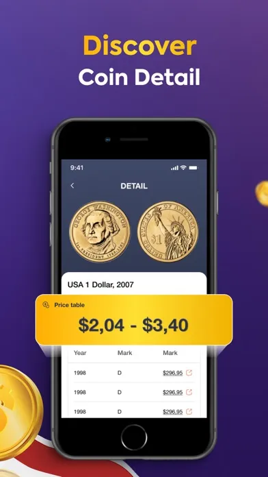 Coin Identifier: Coin Scanner स्क्रीनशॉट