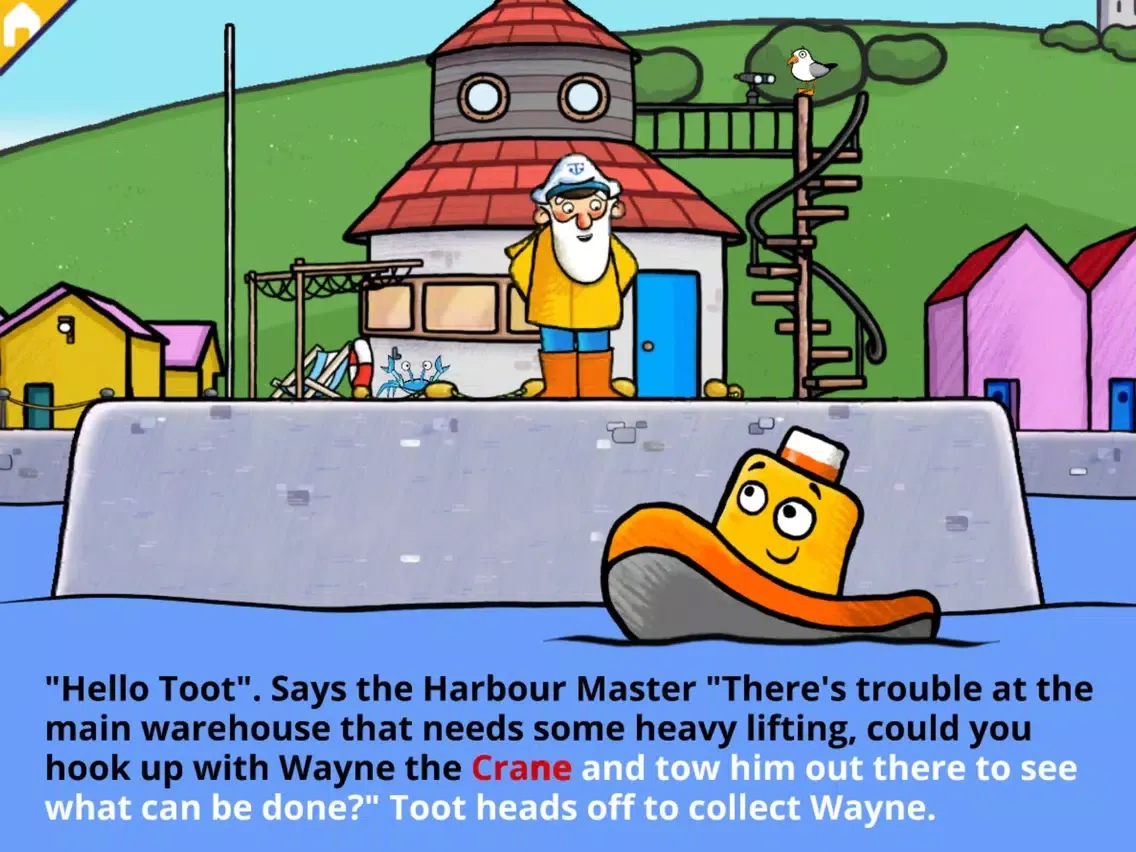 Toot to the Rescue - Story Book for Kids iPad 应用截图