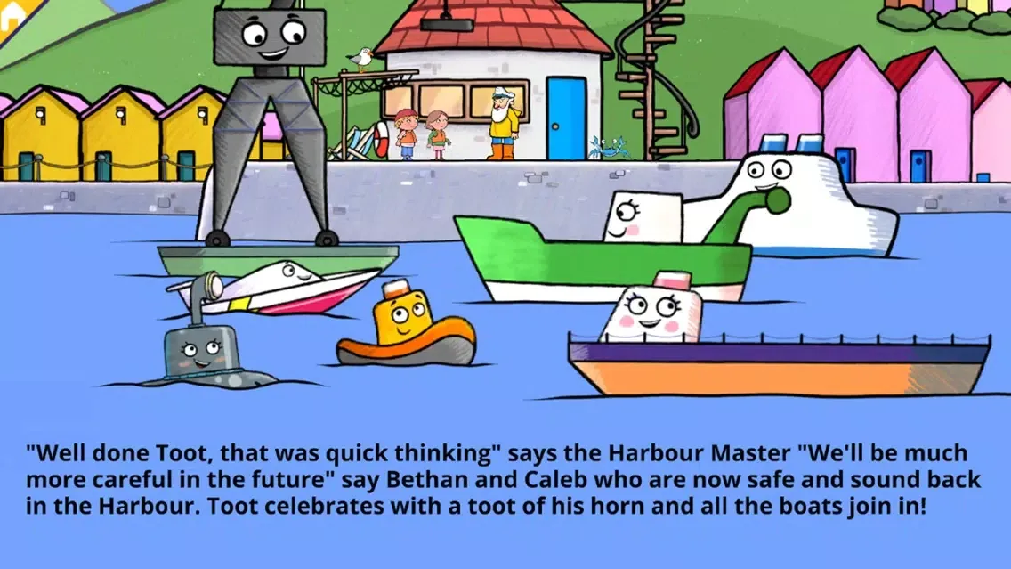 Toot to the Rescue - Story Book for Kids应用截图