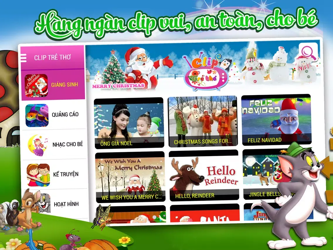 Zrzuty ekranu Clip Trẻ Thơ - Video kids, Phim hoạt hình, nhạc thiếu nhi. iPad 