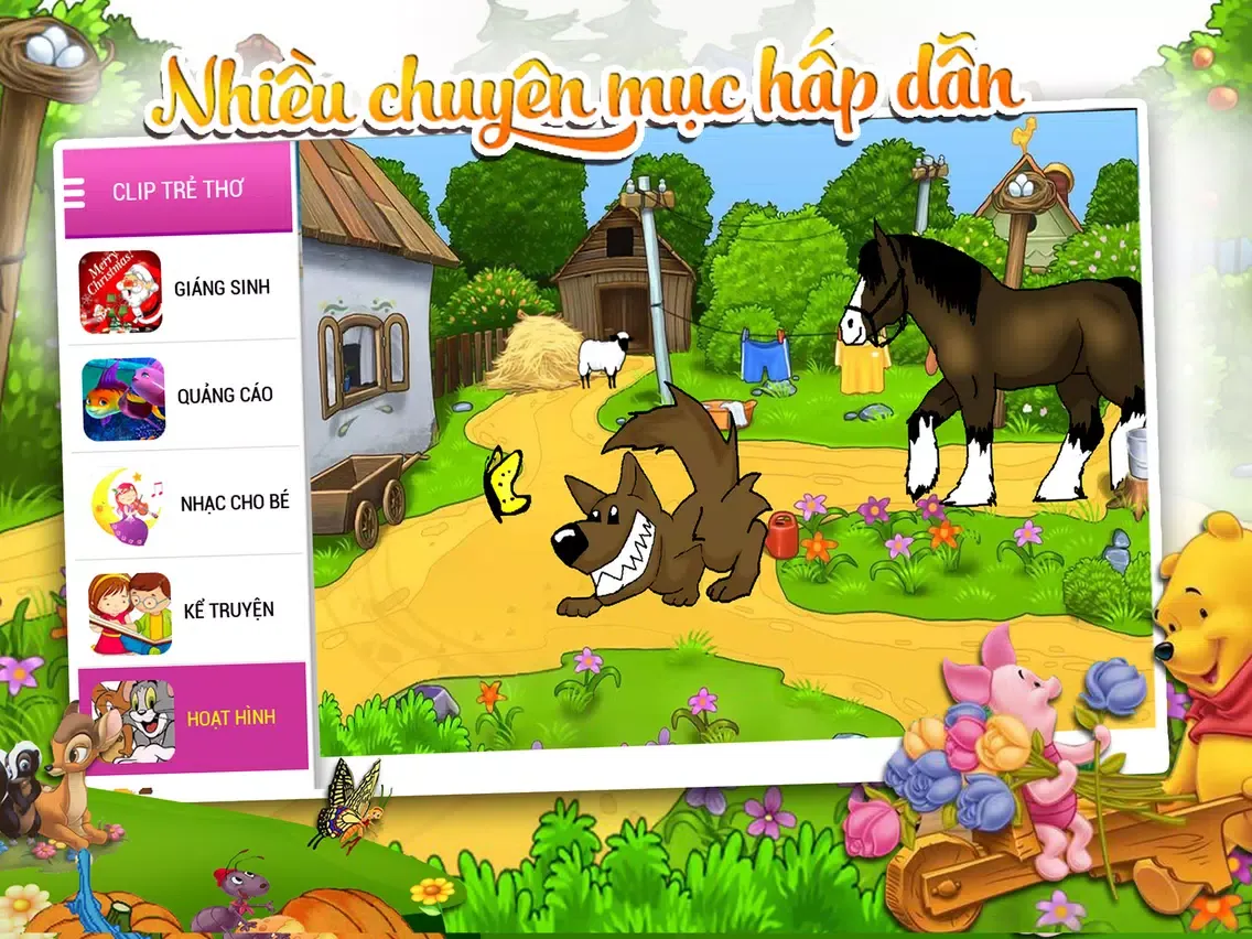 Zrzuty ekranu Clip Trẻ Thơ - Video kids, Phim hoạt hình, nhạc thiếu nhi. iPad 