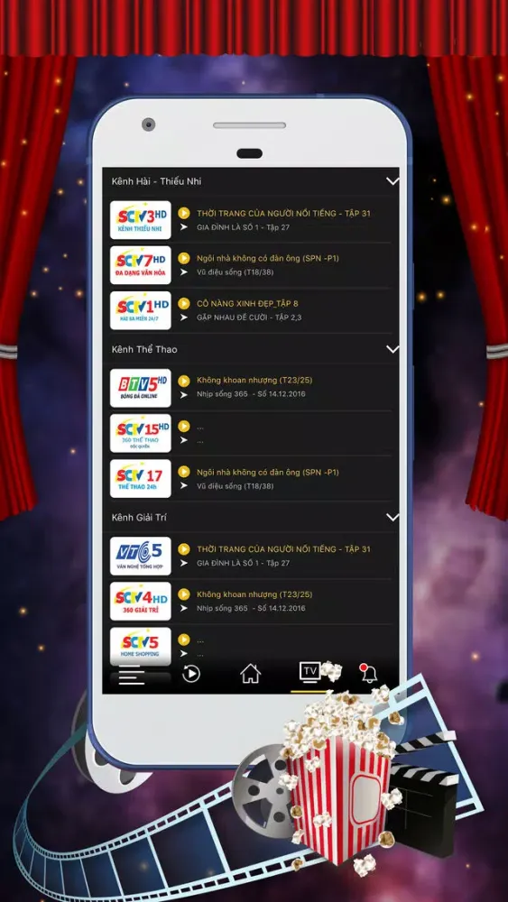 Скриншоты SCTV Films: Xem phim HD online
