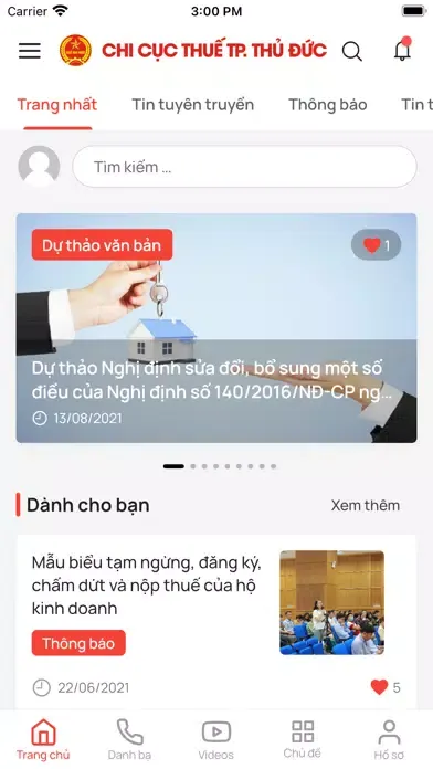 Thủ Đức Tax سکرین شاٹس